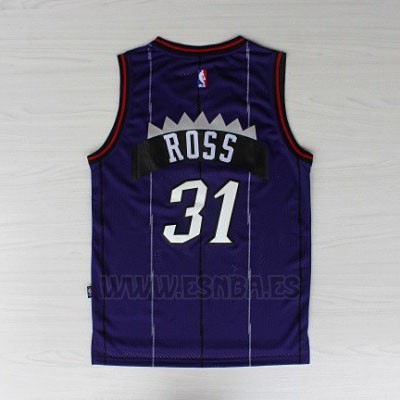 Camiseta Toronto Raptors Terrence Ross #31 Retro Violeta